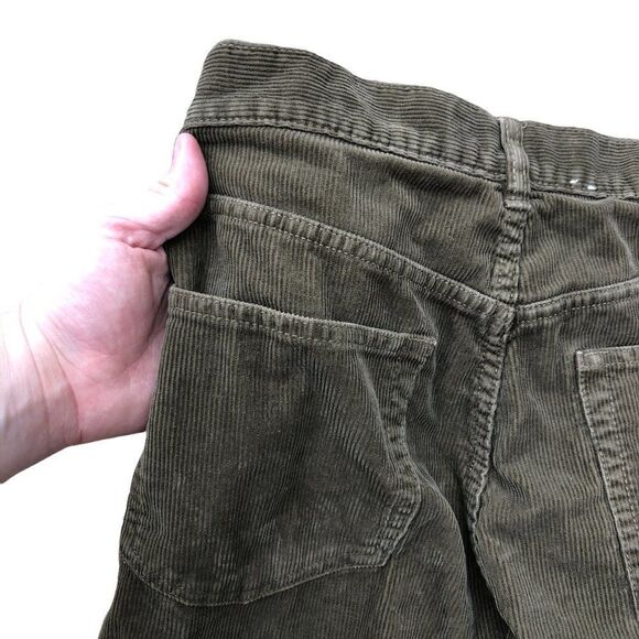 Calvin Klien Jeans Size 34 Corduroy Pants Green - Picture 11 of 12